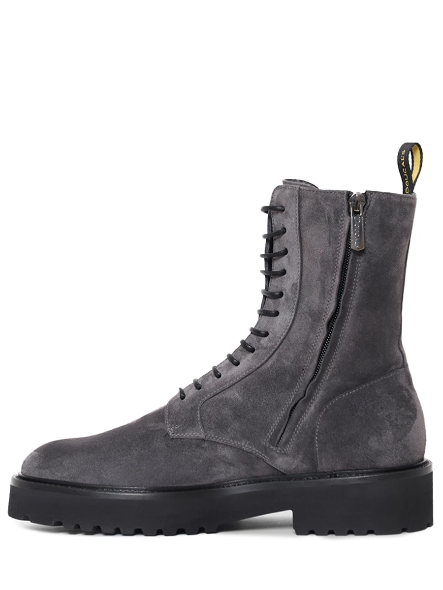 Ботинки замшевые на меху DOUCAL`S DD8816PHILUN252NN03 Серый  Фото 3