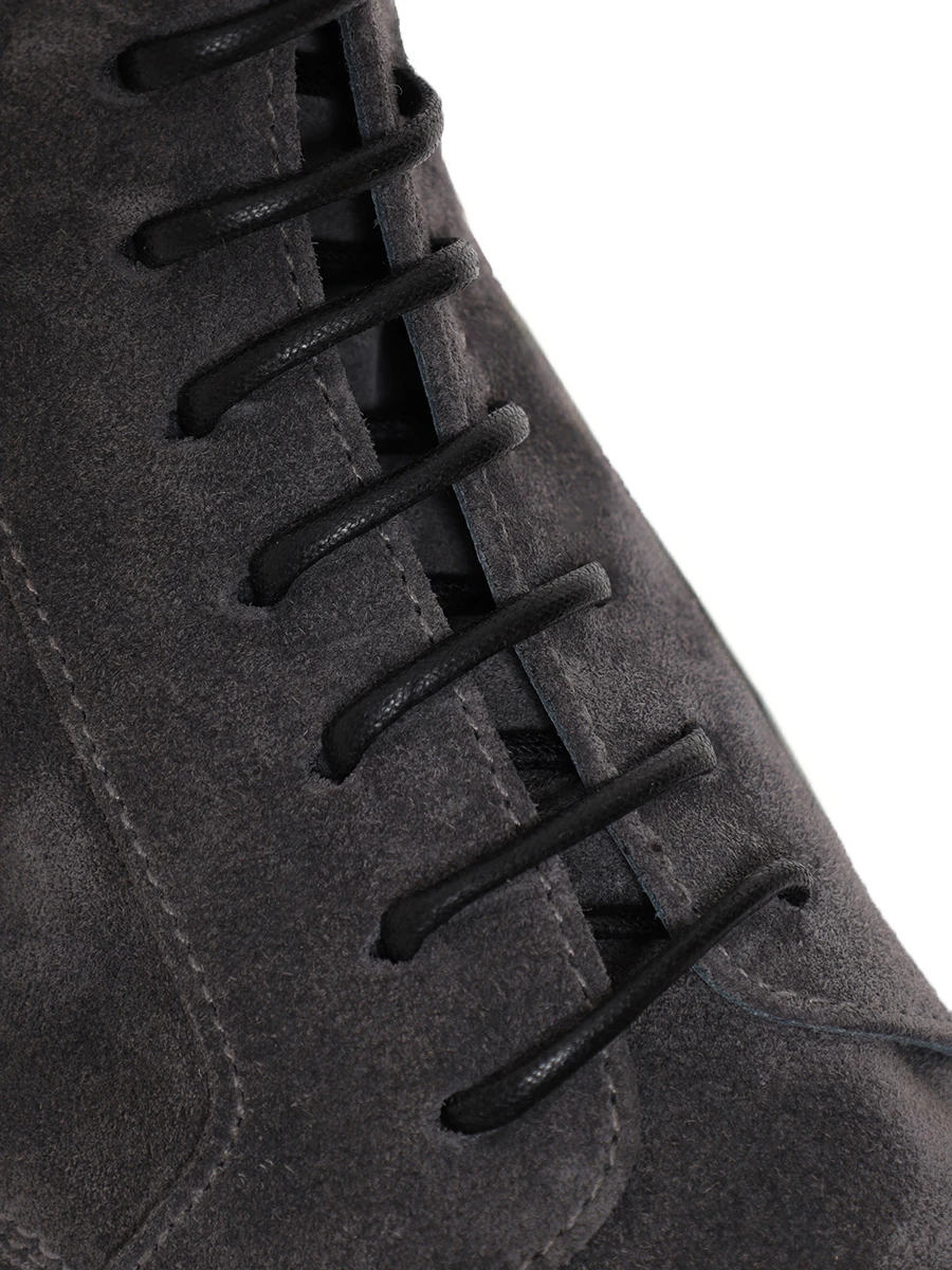 Ботинки замшевые на меху DOUCAL`S DD8816PHILUN252NN03 Серый  Фото 5