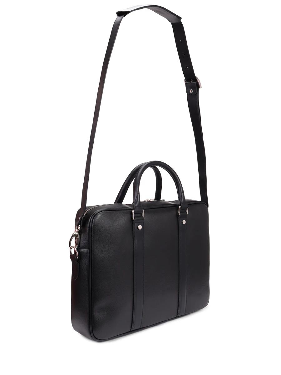 Сумка кожаная DOUCAL`S DB0020--02PT7360N00 Черный  Фото 3