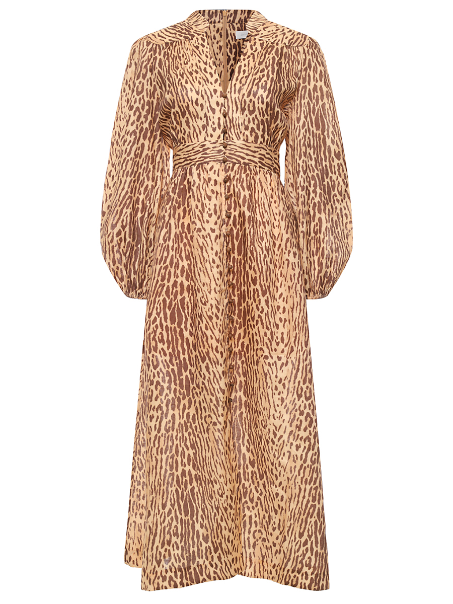 Платье льняное ZIMMERMANN