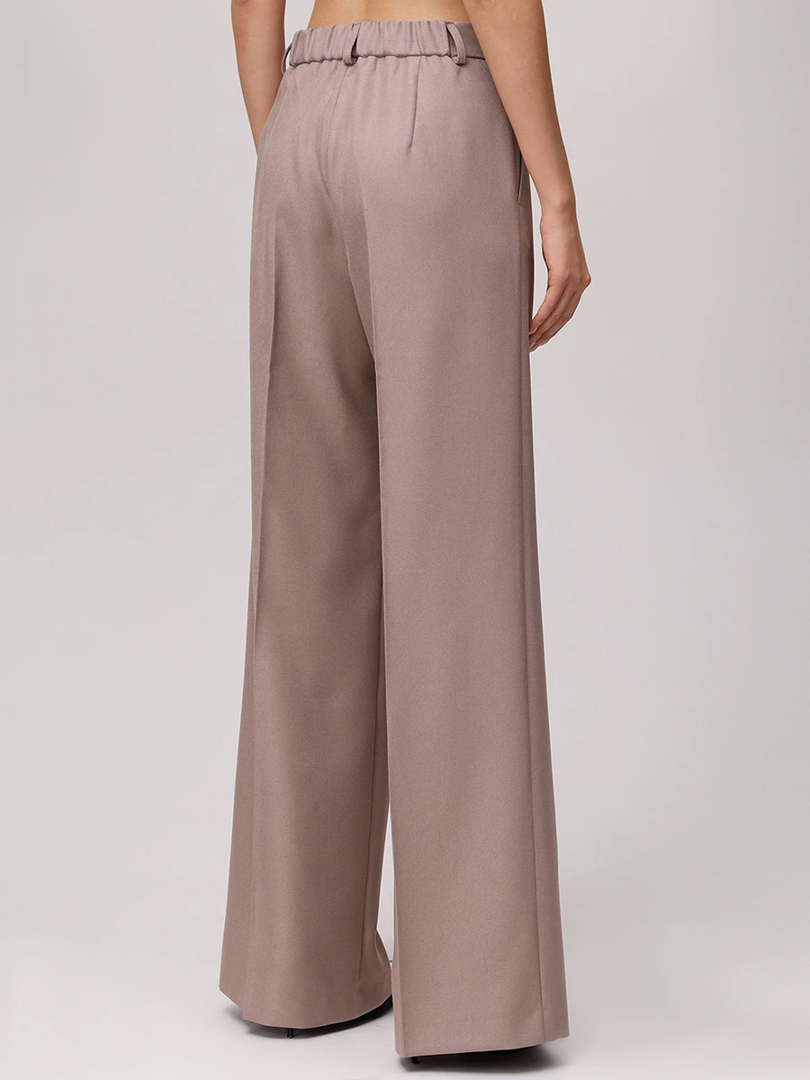 Брюки из вискозы SEVEN LAB 225-S-W-13-73-094 Коричневый  Фото 3