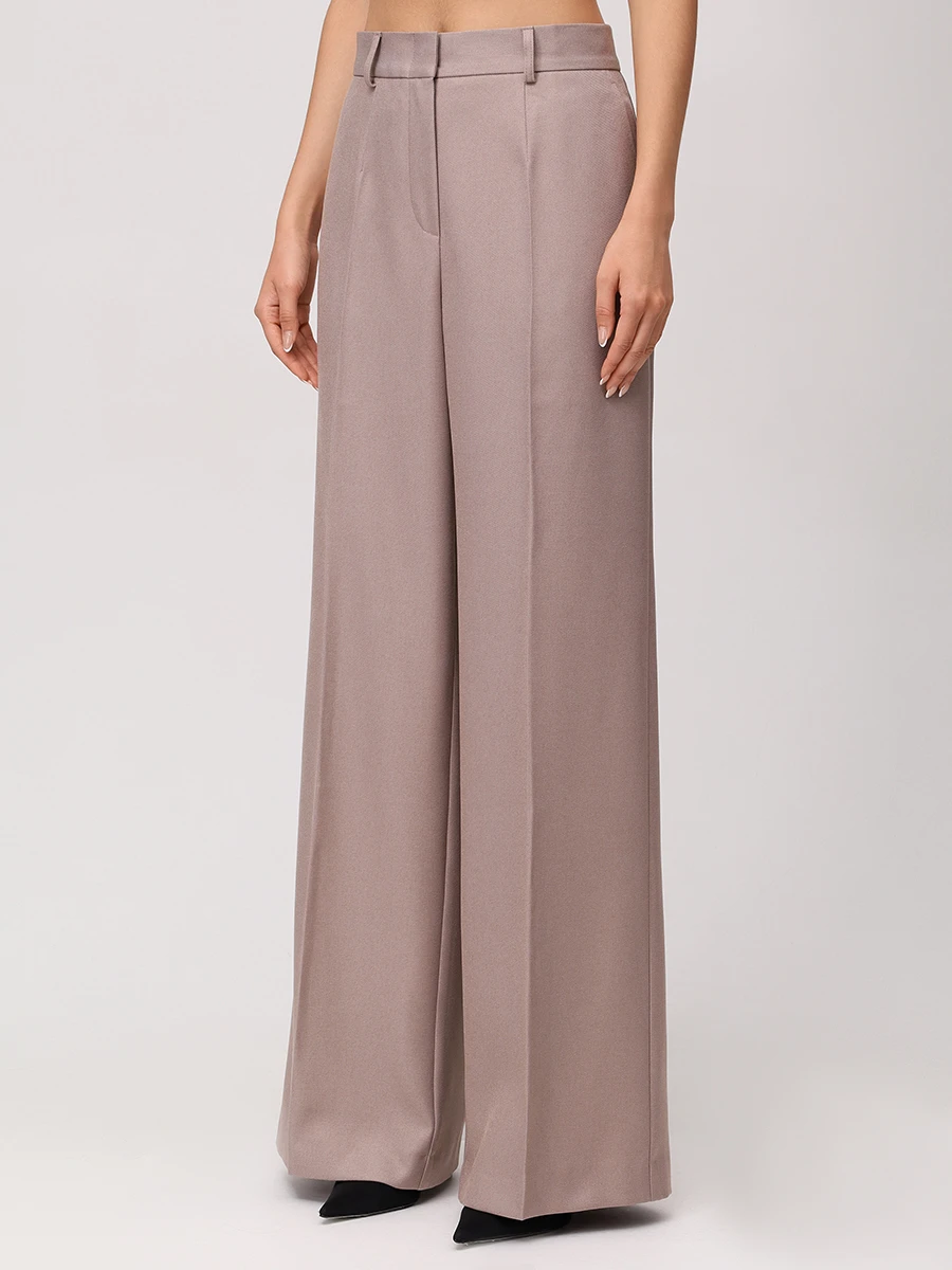 Брюки из вискозы SEVEN LAB 225-S-W-13-73-094 Коричневый  Фото 4