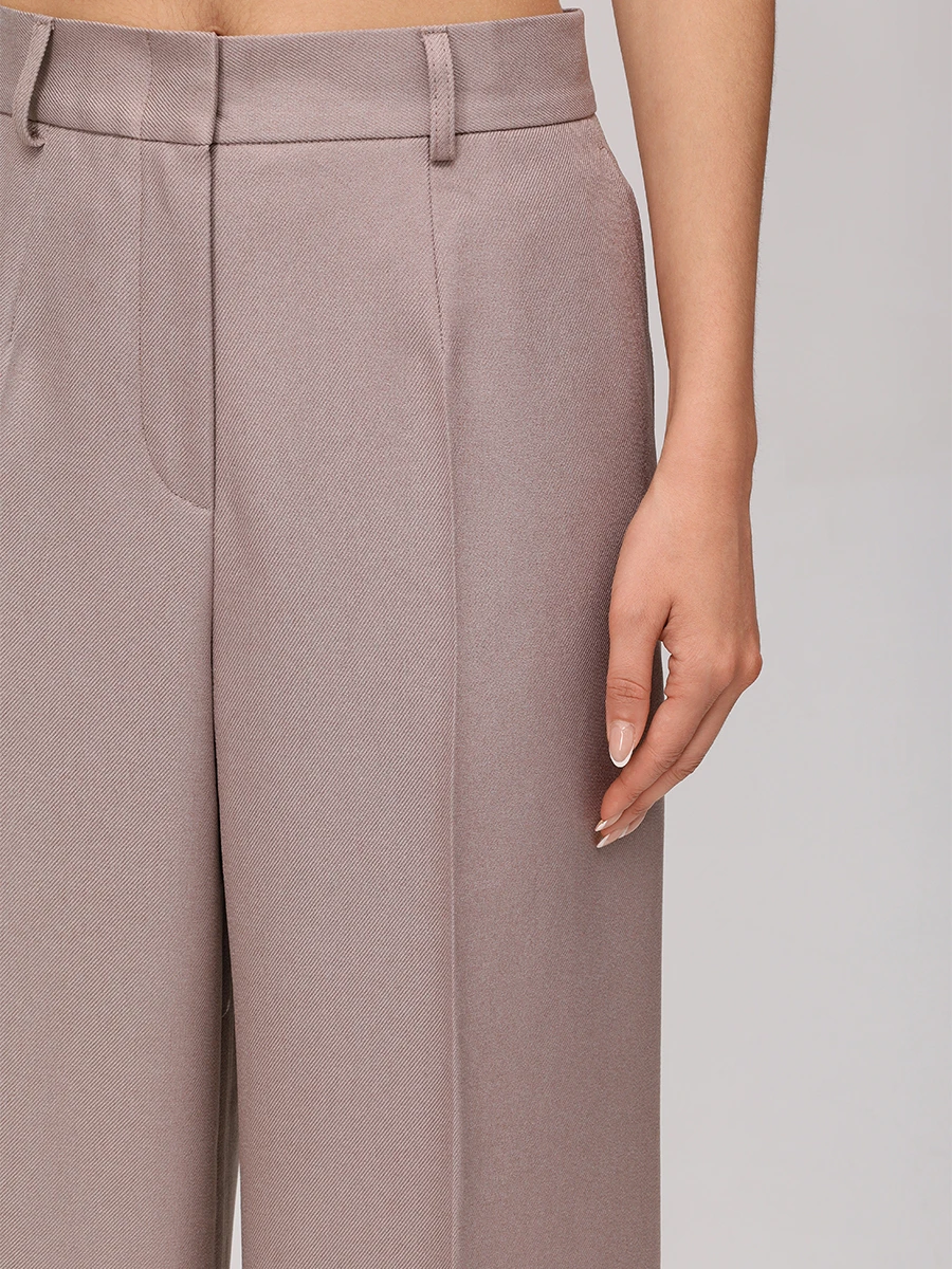 Брюки из вискозы SEVEN LAB 225-S-W-13-73-094 Коричневый  Фото 5