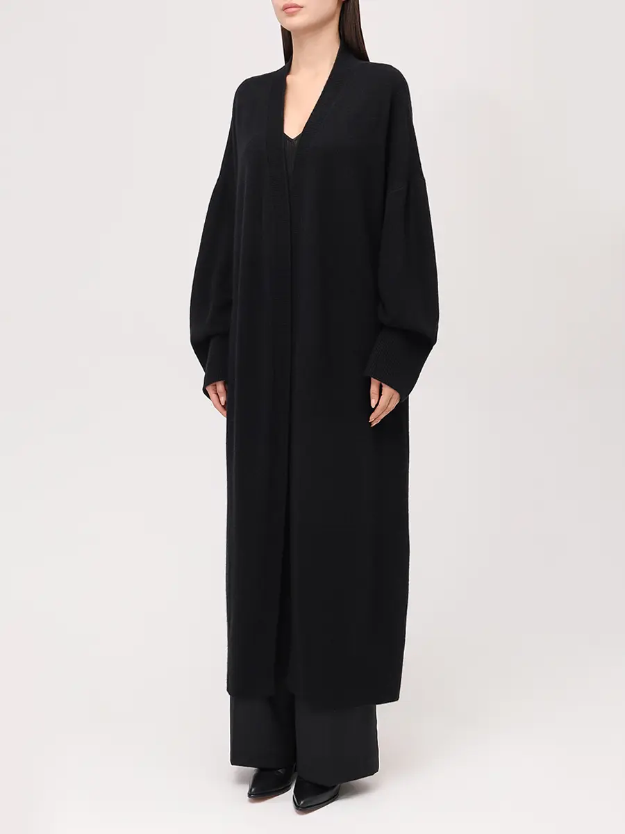 Кардиган кашемировый SEVEN LAB SHH.33.900.566 Черный  Фото 4