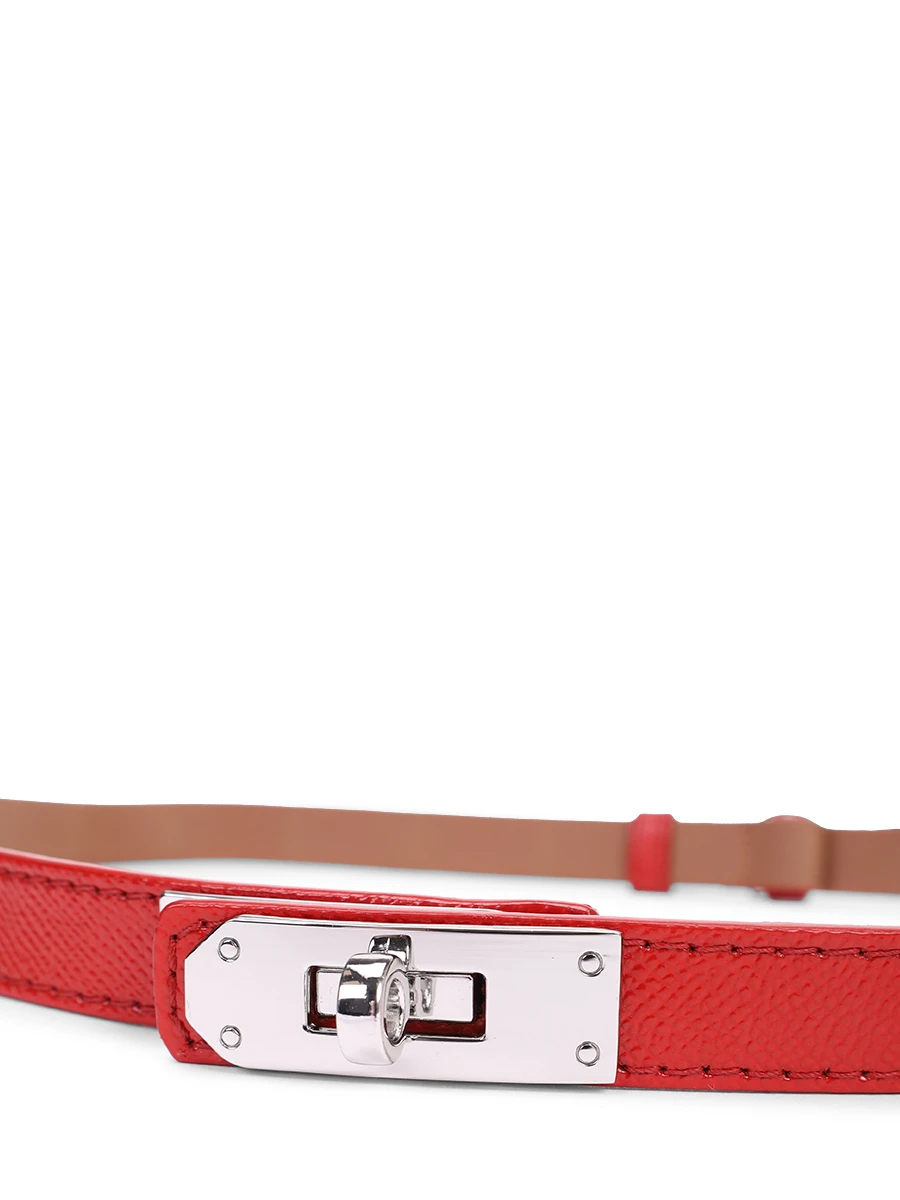 Ремень кожаный SEVEN LAB CAG.15.800.404 Красный  Фото 2