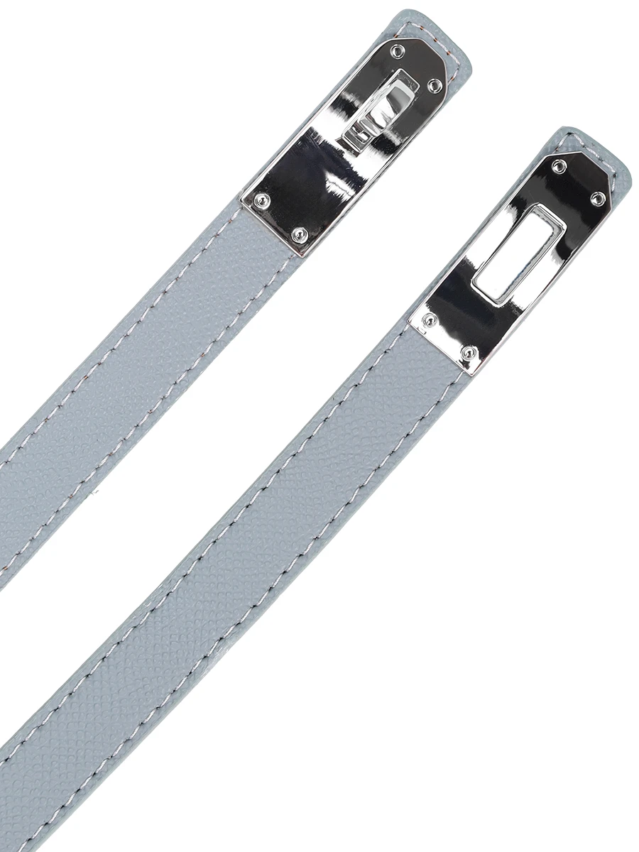 Ремень кожаный SEVEN LAB CAG.15.250.404 Голубой  Фото 3