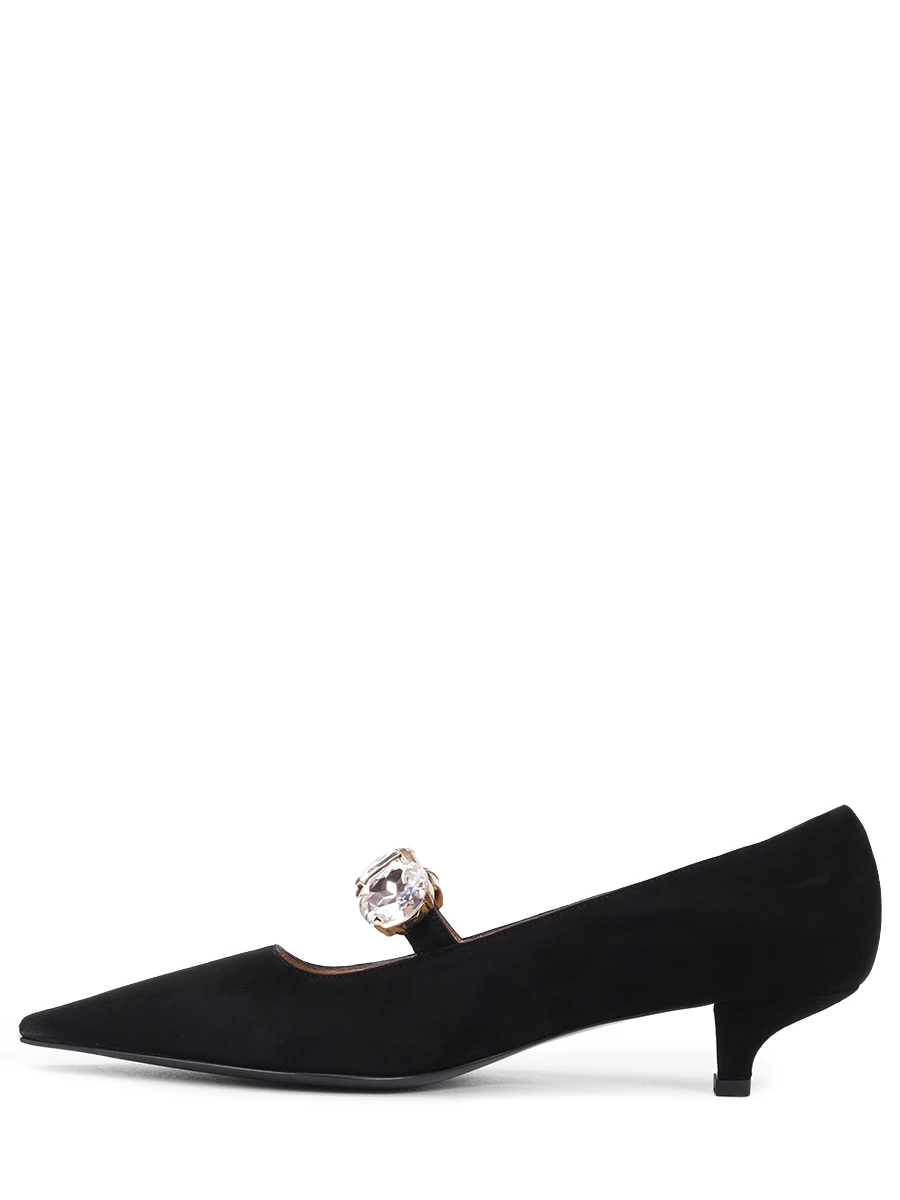 Туфли замшевые PROSPERINE 2740/NERO Черный  Фото 3