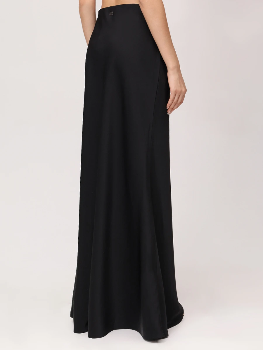 Юбка однотонная PANICALE D371188GO 37D06A 0990 Черный  Фото 3