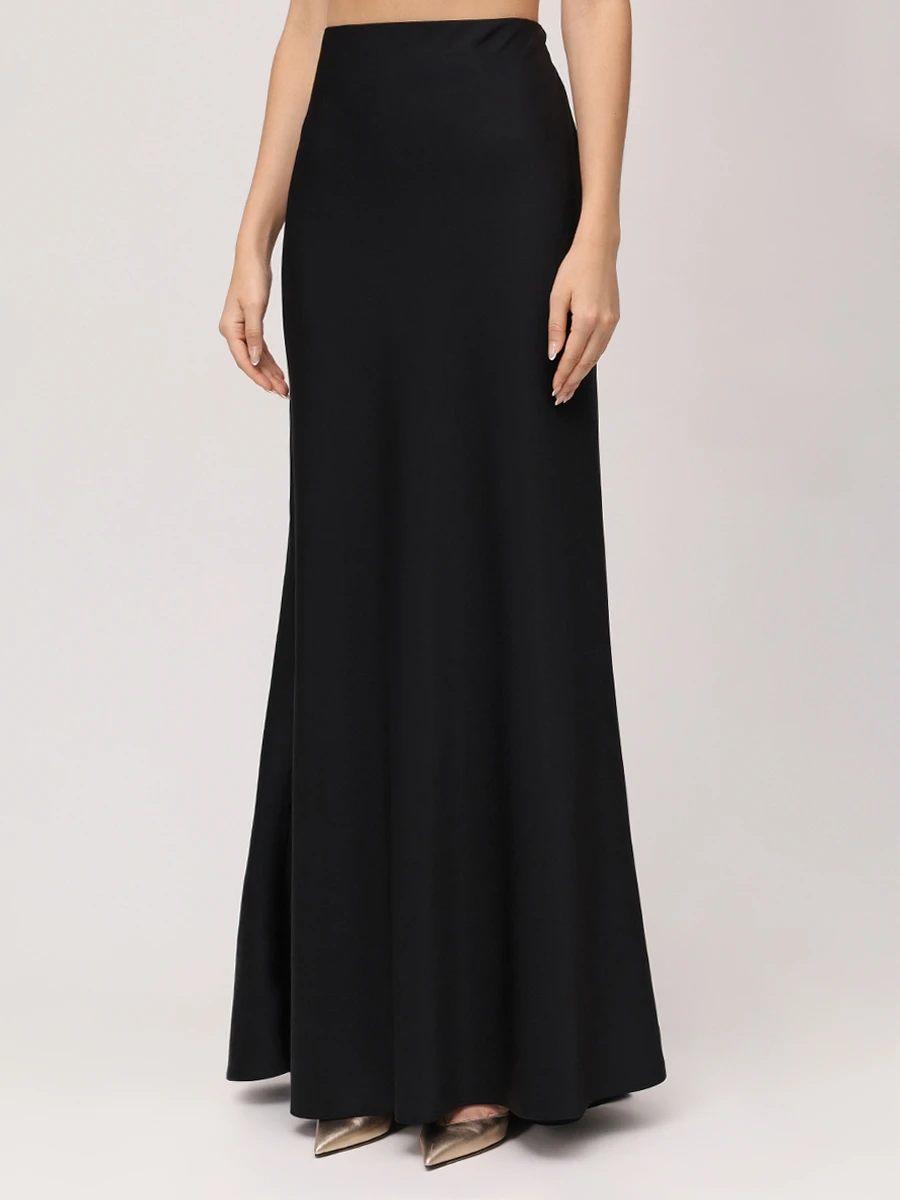 Юбка однотонная PANICALE D371188GO 37D06A 0990 Черный  Фото 4