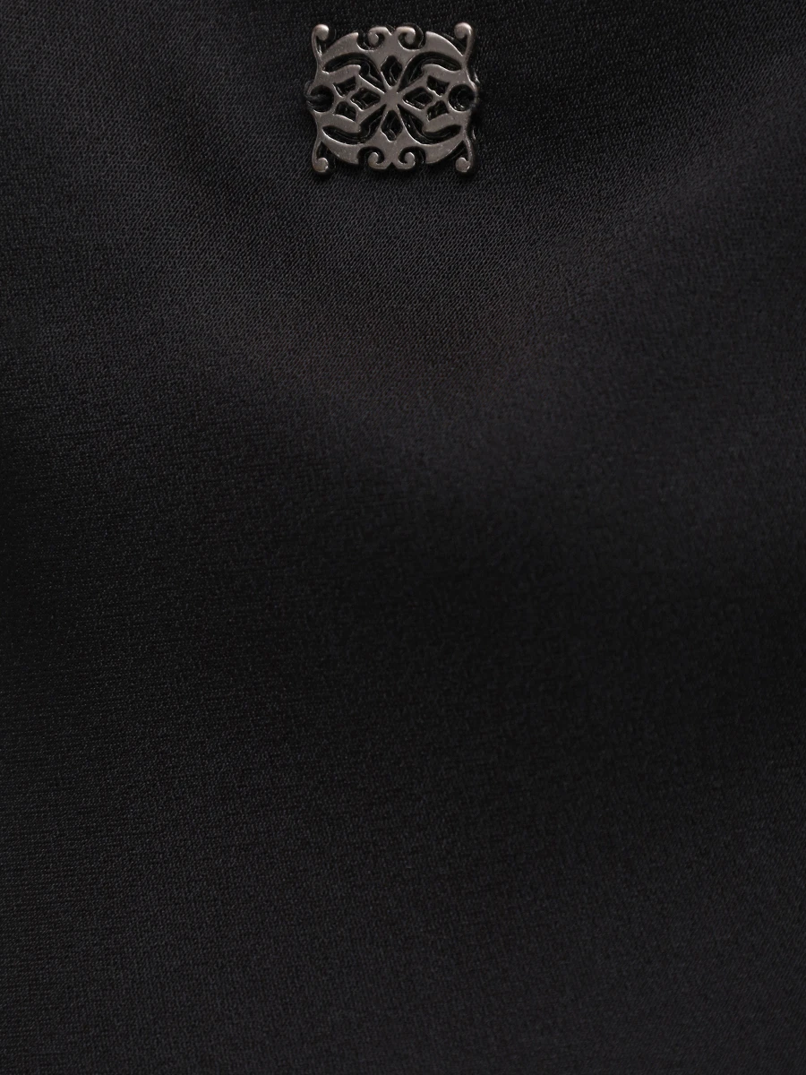 Юбка однотонная PANICALE D371188GO 37D06A 0990 Черный  Фото 6