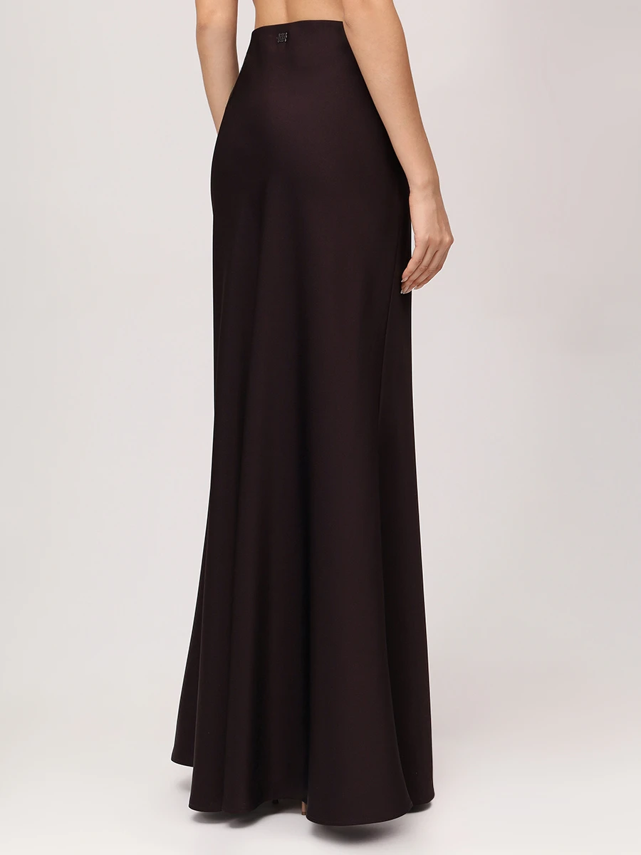 Юбка однотонная PANICALE D371188GO 37D06A 0890 Темно- Бордовый  Фото 3