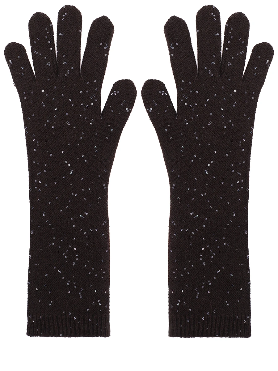 

Перчатки шерстяные, Коричневый, D370578GU 37D26A 0290 Темно-