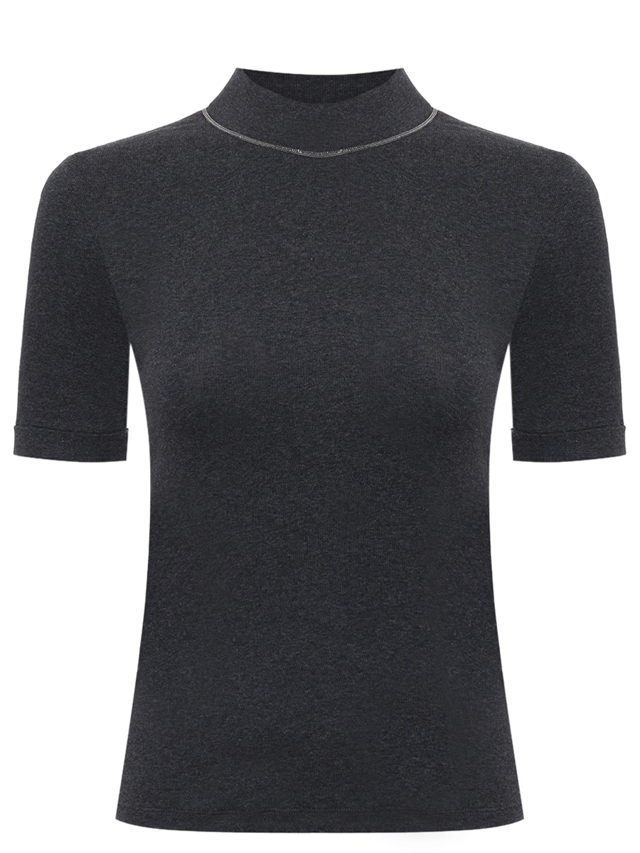 

Топ хлопковый, Серый, D371666L/NR 37D10A 0970 Темно-