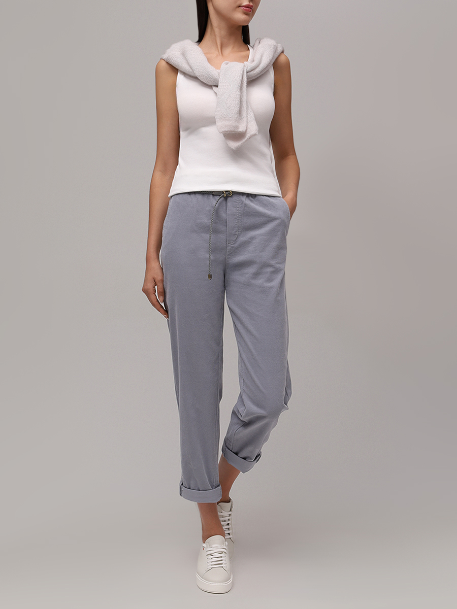 

Брюки хлопковые, Сиреневый, D370060PA 37D60 0540