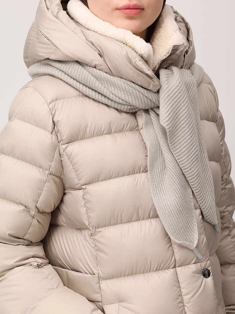 Шарф шерстяной PANICALE D370318SC 37D17 0640 Светло- Зеленый  Фото 2