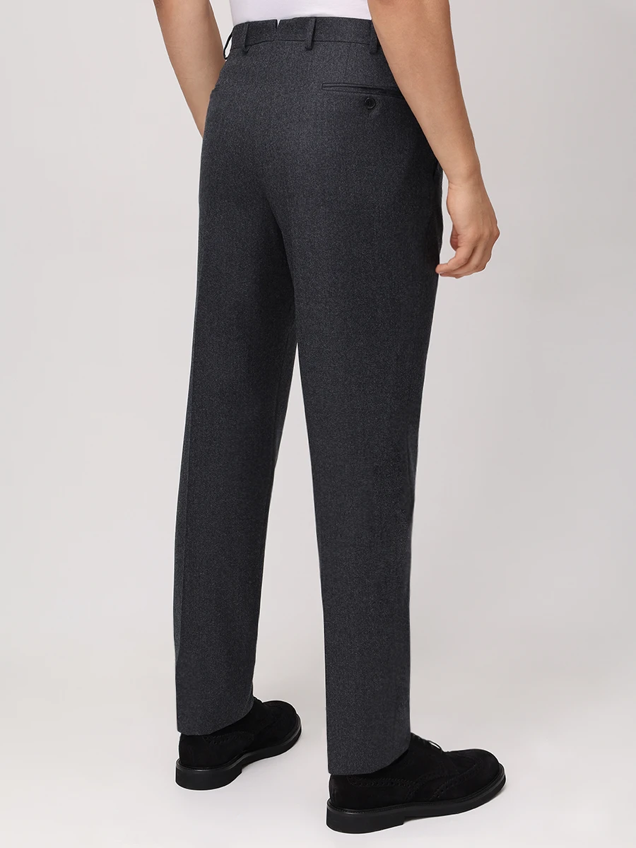 Брюки шерстяные LUBIAM 00121/2/8275 Темно- Серый  Фото 3