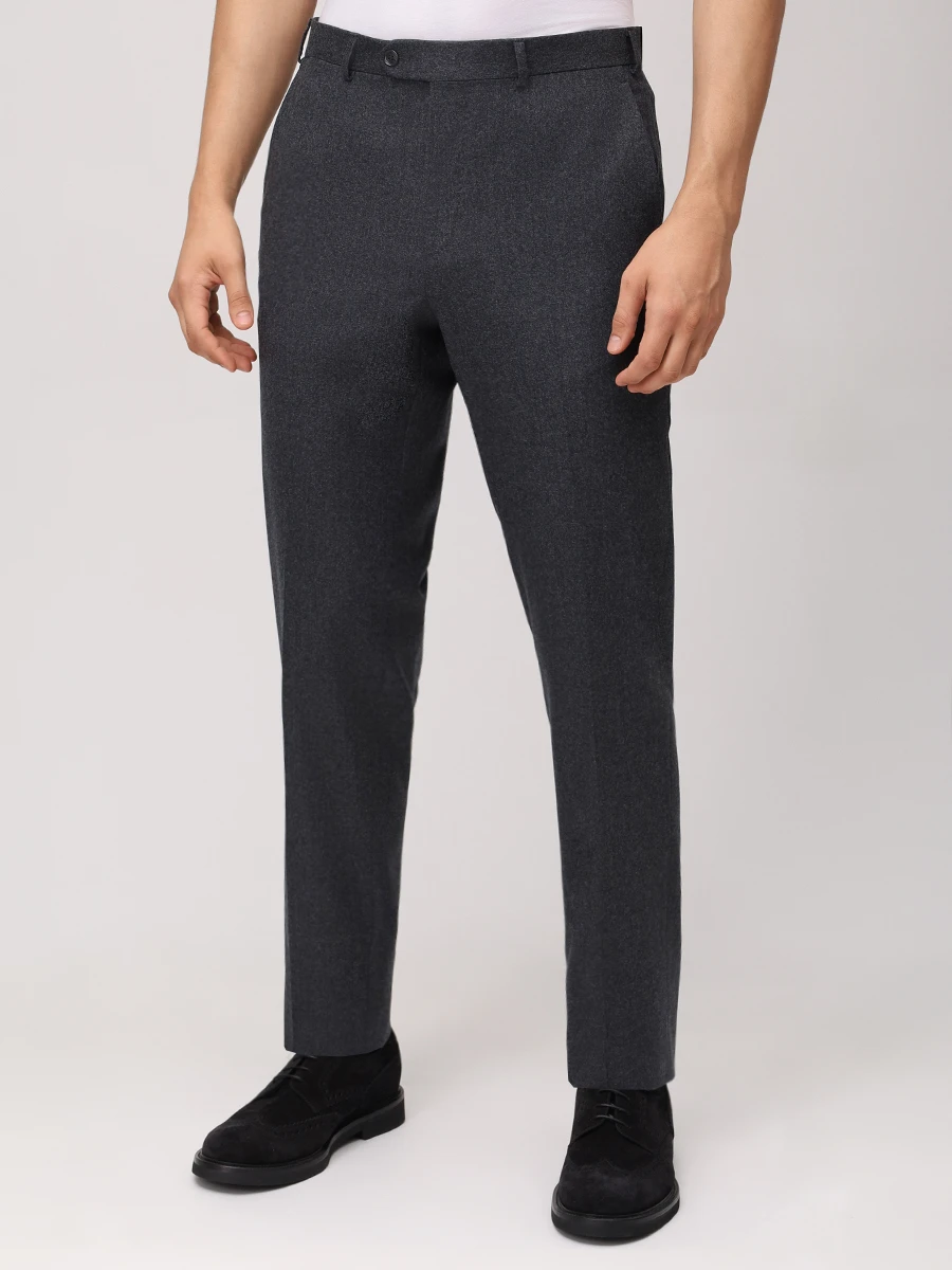 Брюки шерстяные LUBIAM 00121/2/8275 Темно- Серый  Фото 4