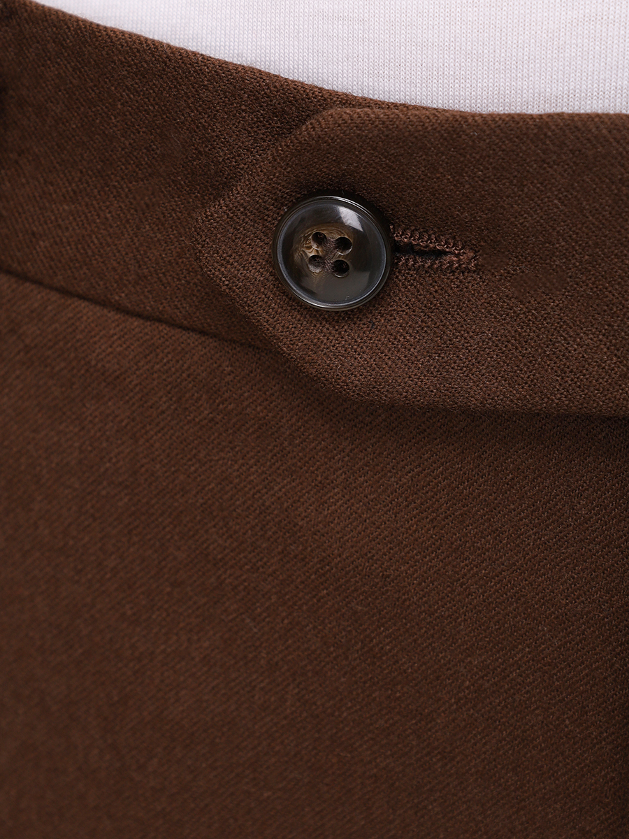 

Брюки шерстяные, Коричневый, 54542/1/8275