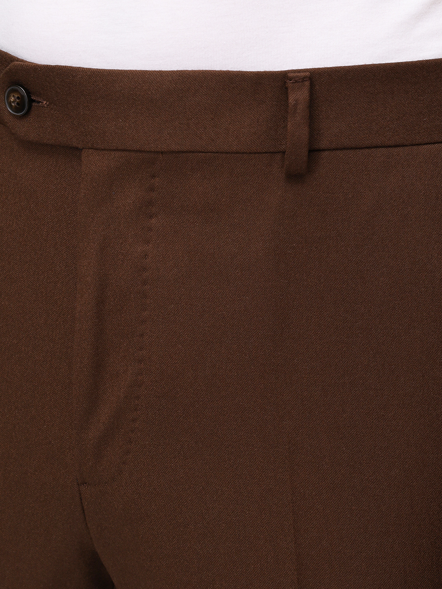 Брюки шерстяные LUBIAM 54542/1/8275 Коричневый  Фото 5