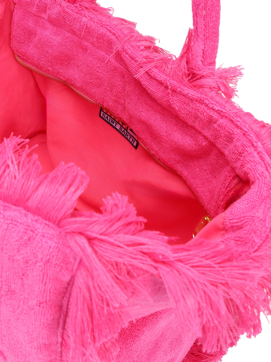 Сумка хлопковая MC2 SAINT BARTH VANITY TERRY - TERRY EMBOSSED 77 Розовый  Фото 4