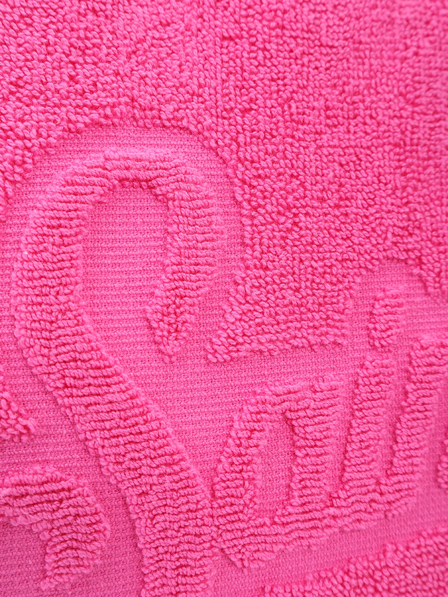 Сумка хлопковая MC2 SAINT BARTH VANITY TERRY - TERRY EMBOSSED 77 Розовый  Фото 5