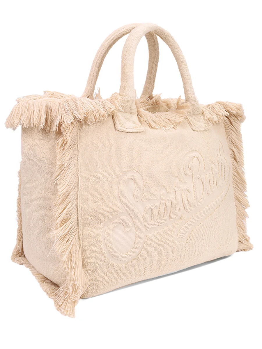 Сумка хлопковая MC2 SAINT BARTH VANITY TERRY - TERRY EMBOSSED 12 Бежевый  Фото 3