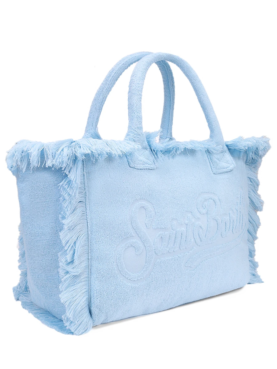 Сумка хлопковая MC2 SAINT BARTH VANITY TERRY - TERRY EMBOSSED 31 Голубой  Фото 3