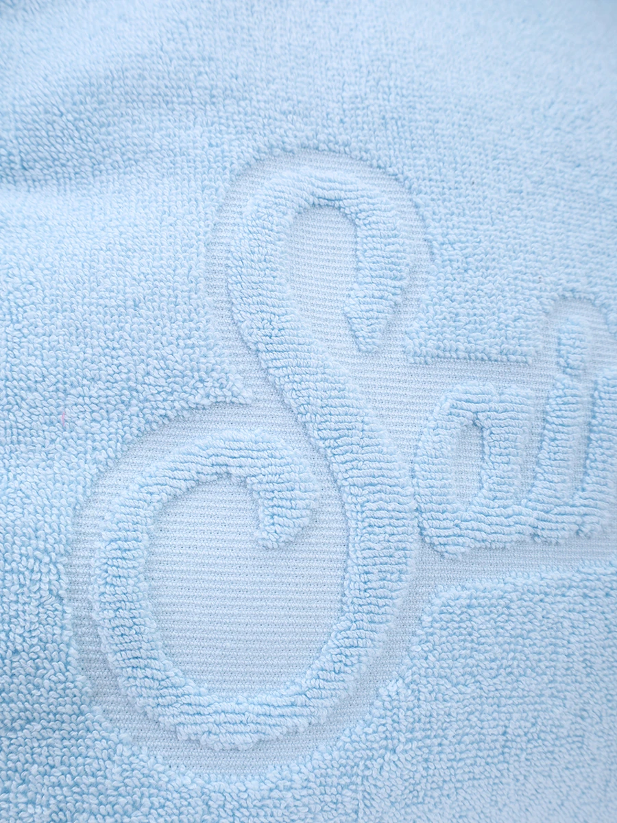 Сумка хлопковая MC2 SAINT BARTH VANITY TERRY - TERRY EMBOSSED 31 Голубой  Фото 5