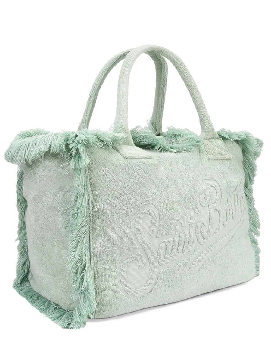 Сумка хлопковая MC2 SAINT BARTH VANITY TERRY - TERRY EMBOSSED 53 Зеленый  Фото 3