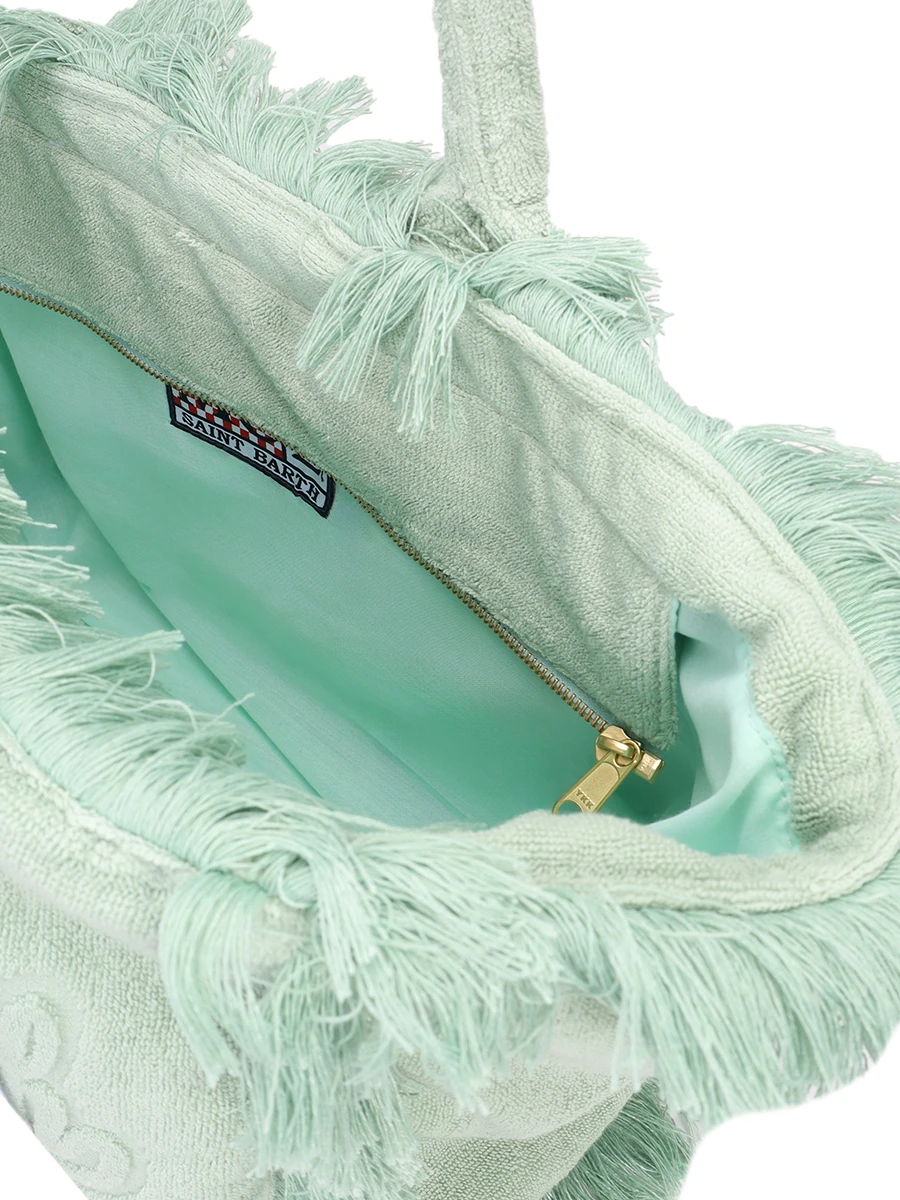 Сумка хлопковая MC2 SAINT BARTH VANITY TERRY - TERRY EMBOSSED 53 Зеленый  Фото 4