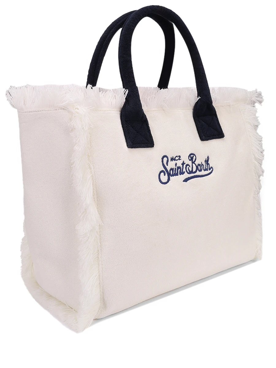 Сумка хлопковая MC2 SAINT BARTH VANITY SPONGE -1160 EMB Белый  Фото 3