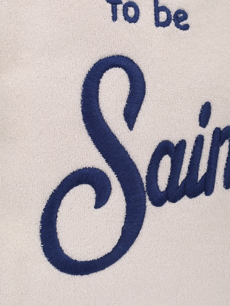 Сумка хлопковая MC2 SAINT BARTH VANITY SPONGE -1160 EMB Белый  Фото 5