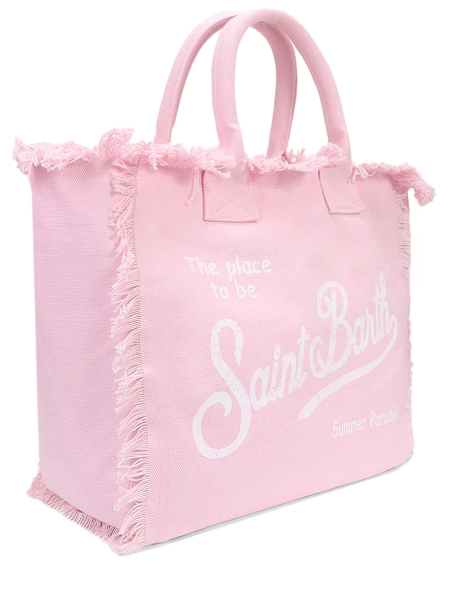 Сумка хлопковая MC2 SAINT BARTH VANITY - 20 POWDER PINK Розовый  Фото 3