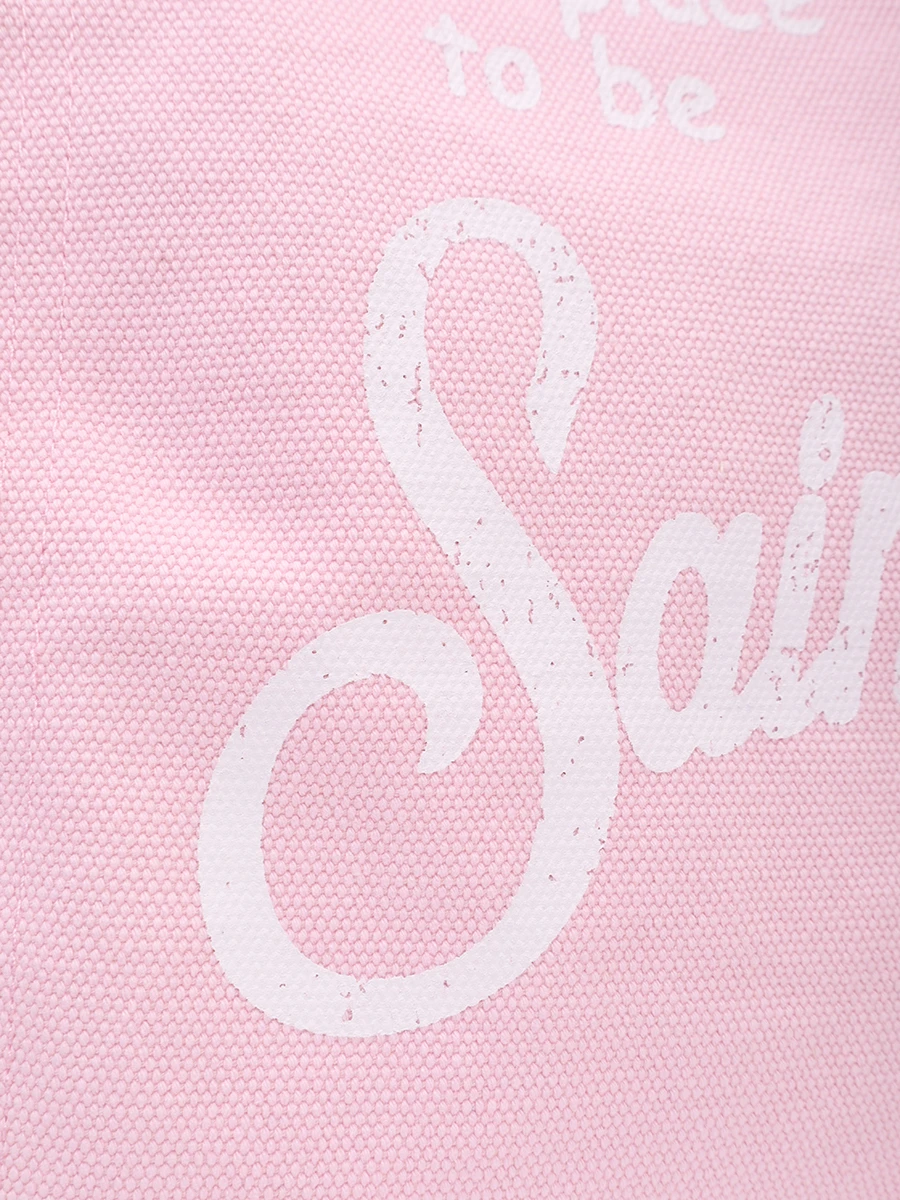 Сумка хлопковая MC2 SAINT BARTH VANITY - 20 POWDER PINK Розовый  Фото 5