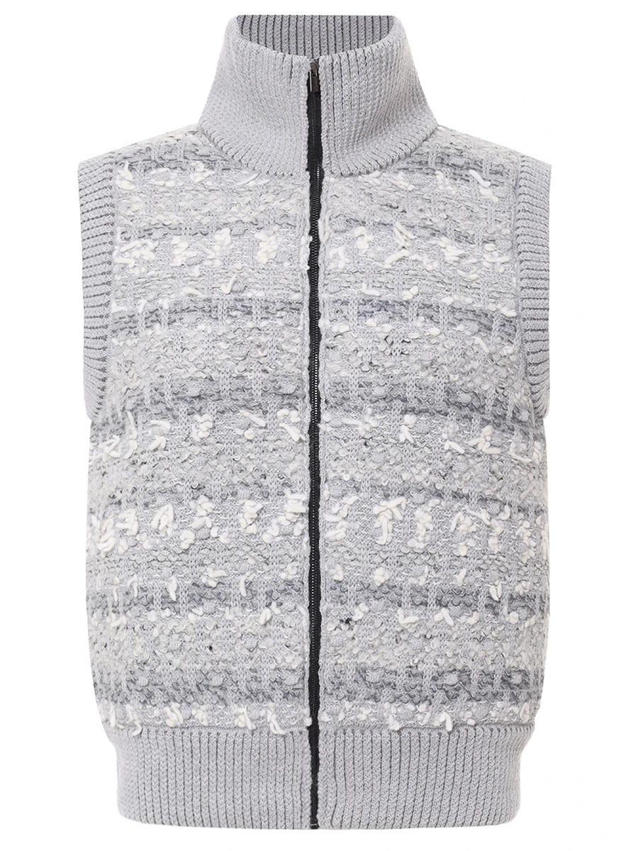 

Жилет шерстяной, Серый, W26-V007-1002-901