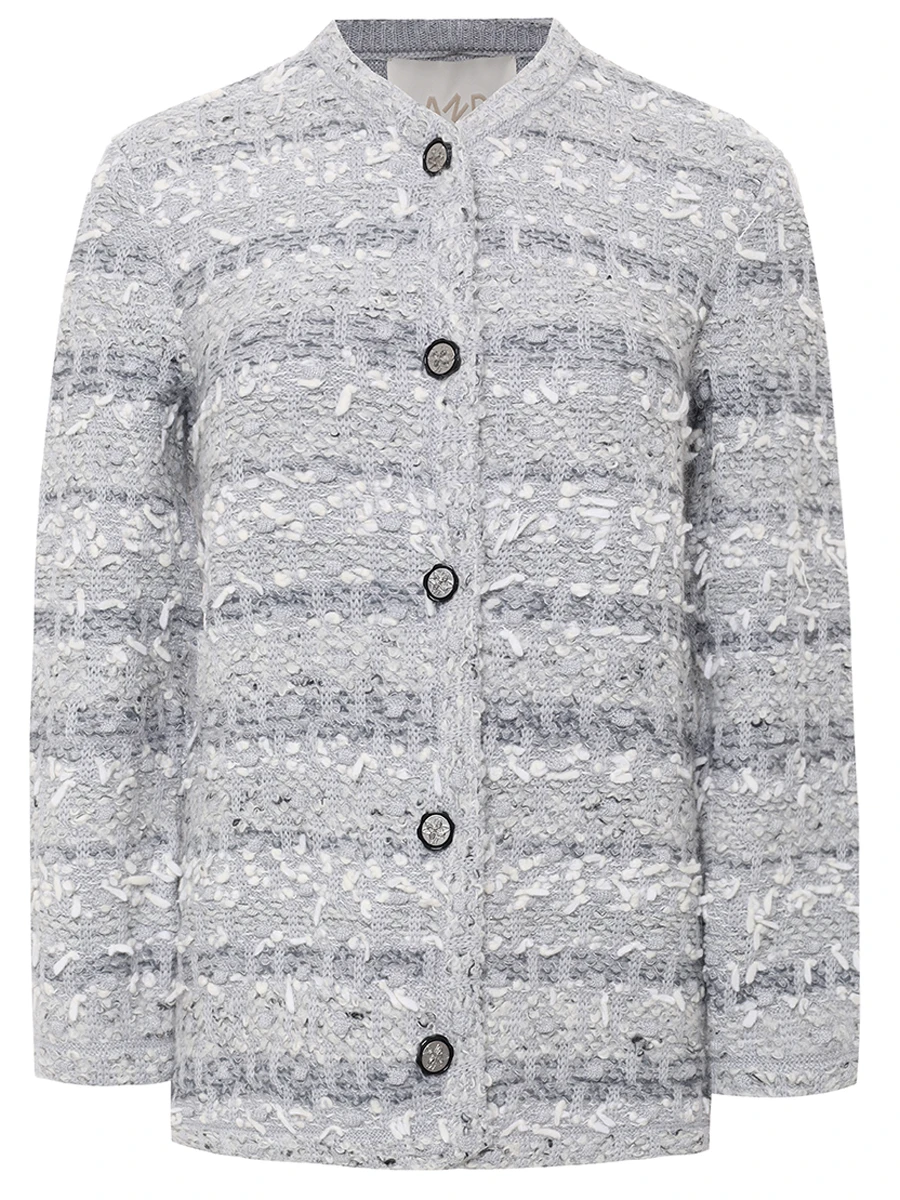 

Жакет шерстяной, Серый, W26-CJ044-1002-901