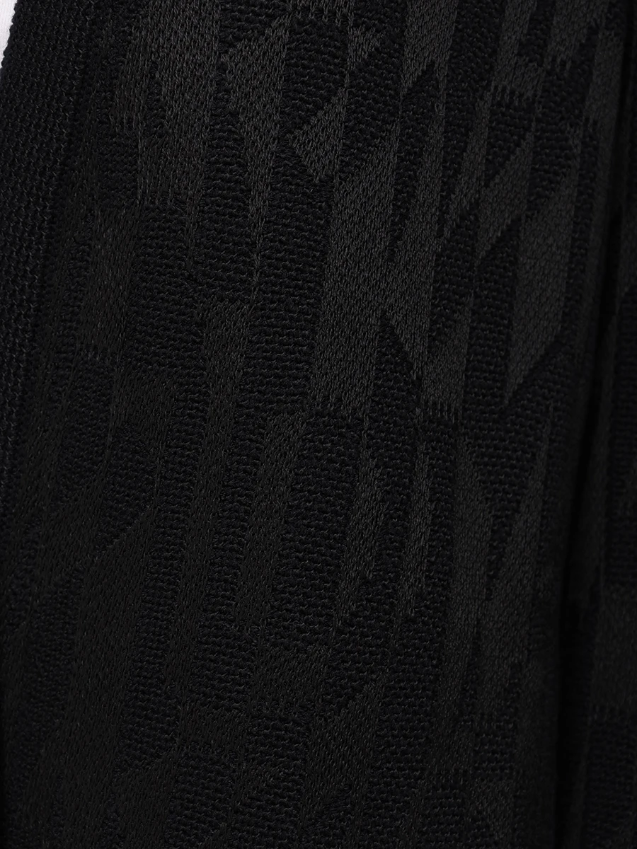 Кардиган из шерсти и вискозы AND THE BRAND W26-CJ042-1202-900 Черный  Фото 6