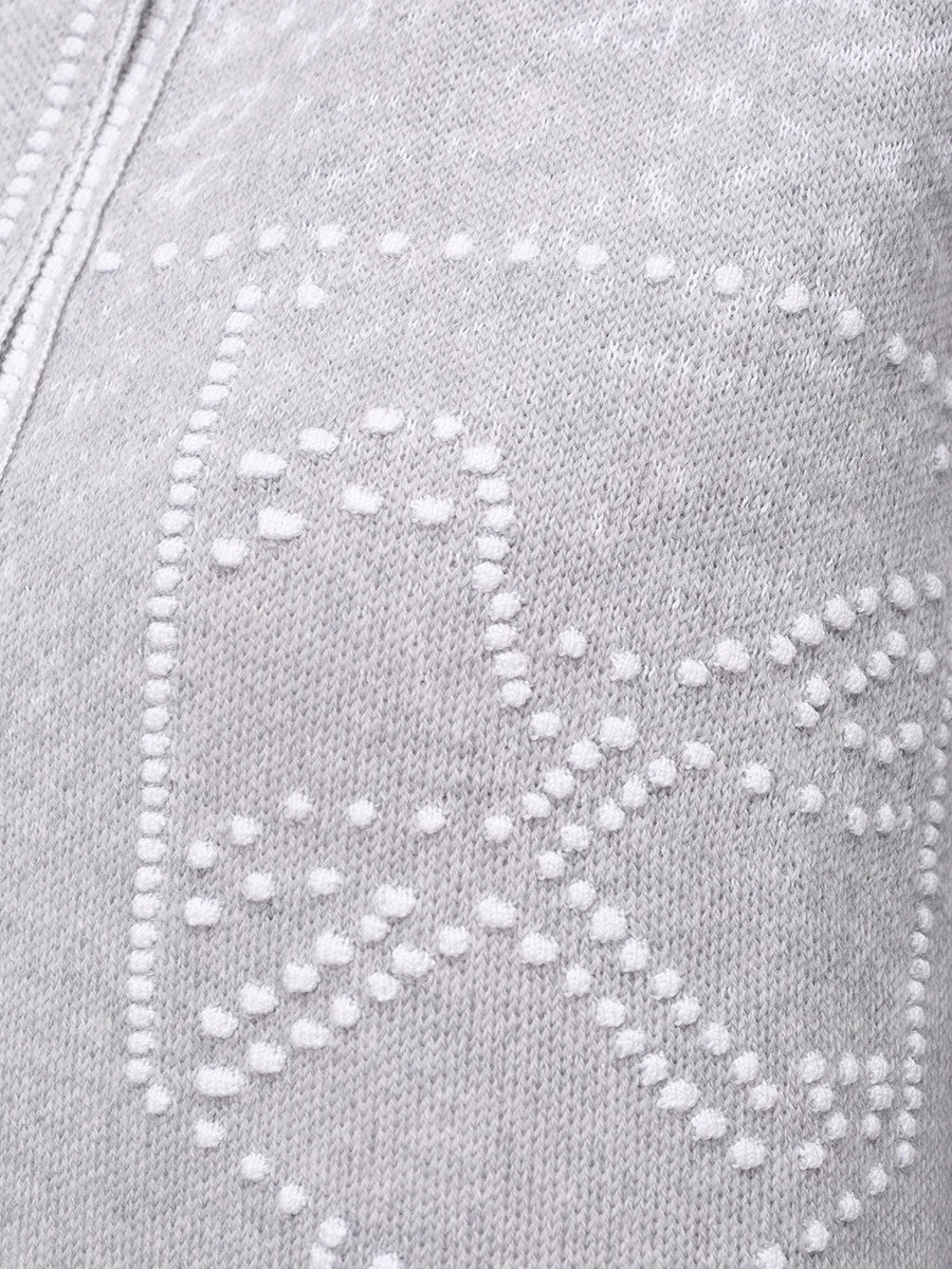 Жакет шерстяной AND THE BRAND W26-JT031-1202-901 Серый  Фото 6