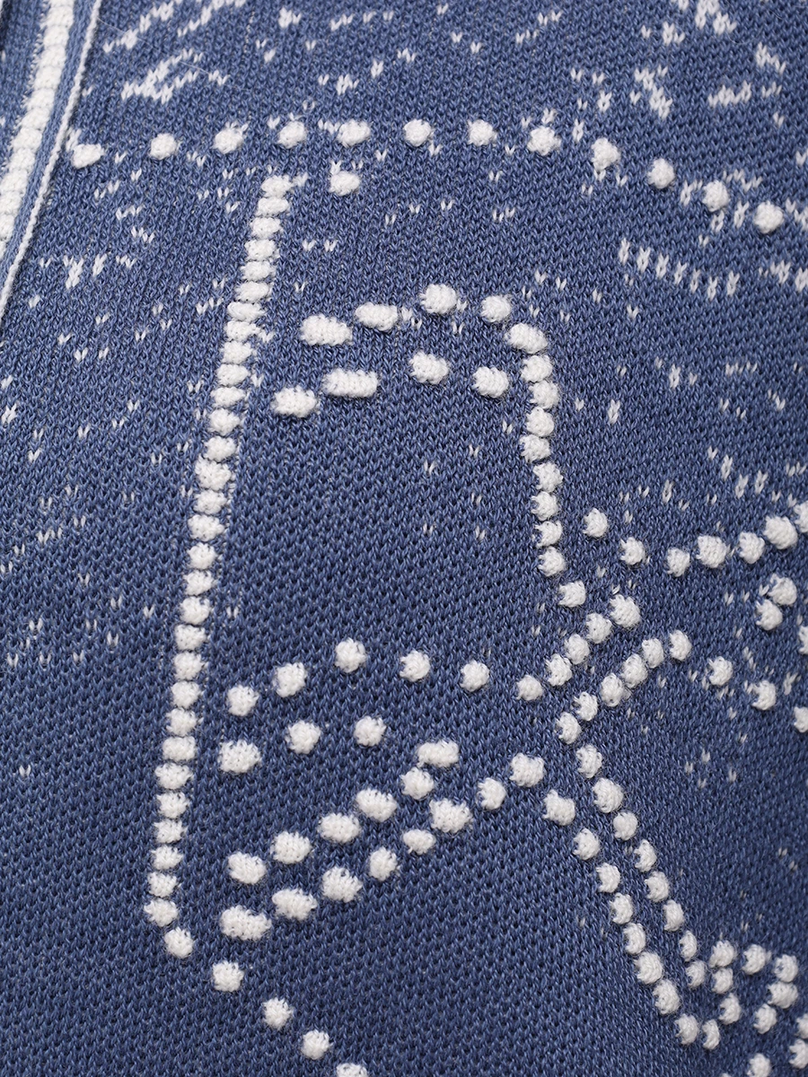 

Жакет шерстяной, Синий, W26-JT029-1202-419