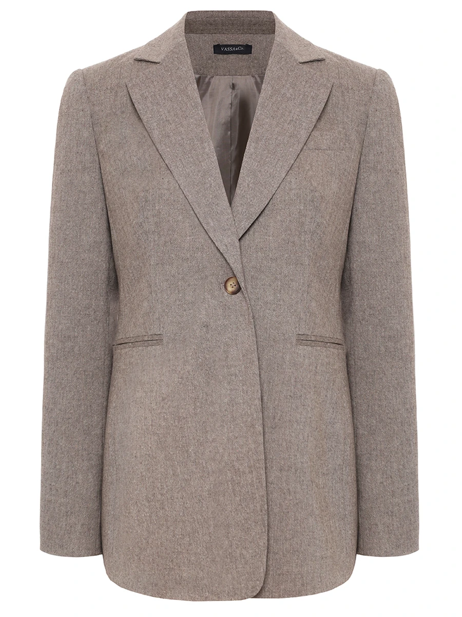 

Пиджак однотонный, Коричневый, G255510-2092C83 (170)