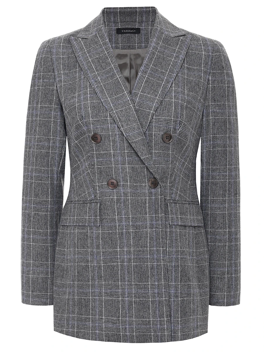 

Пиджак шерстяной, Серый, V255412-2112C95 (170)