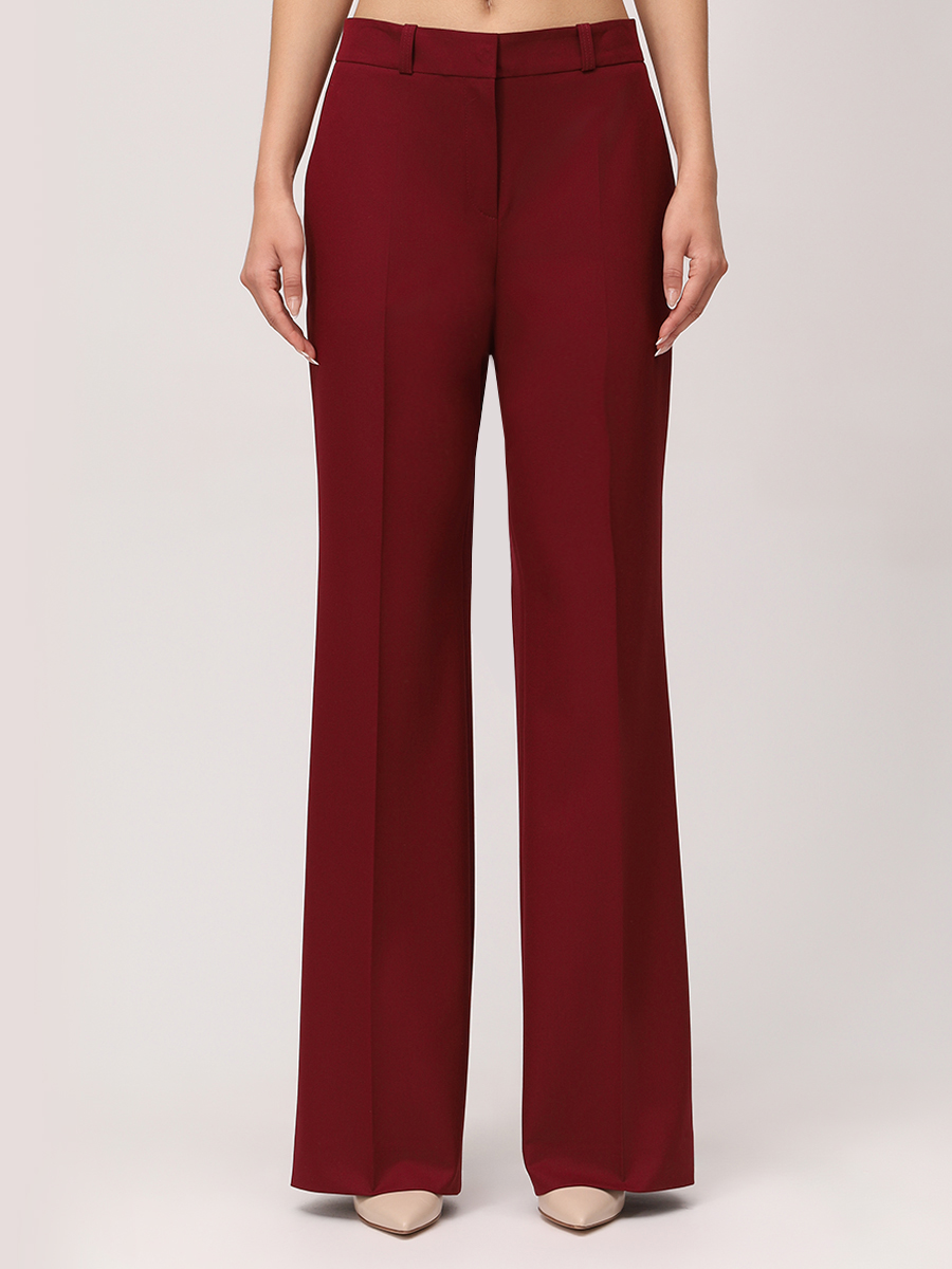 

Брюки однотонные, Бордовый, V258688-1223C44 (170)