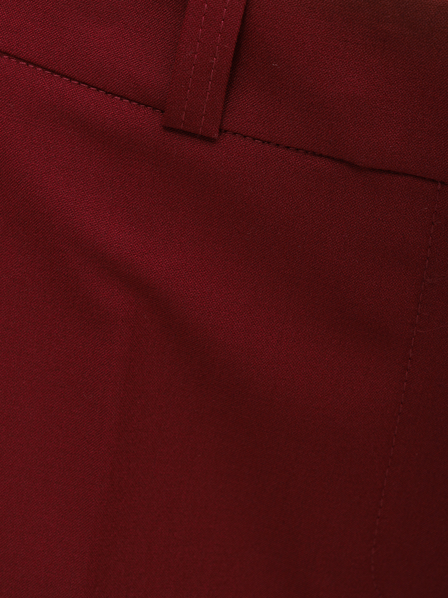 Брюки однотонные VASSA&CO V258688-1223C44 (170) Бордовый  Фото 6