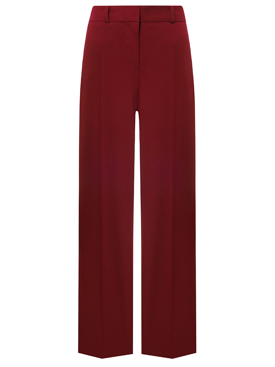 Брюки однотонные VASSA&CO V258688-1223C44 (170) Бордовый 