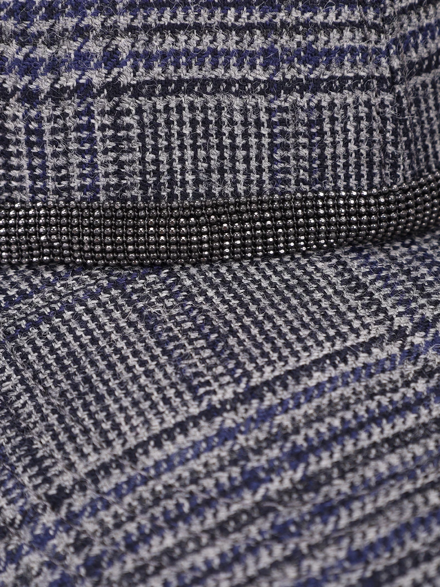 Бейсболка шерстяная BRUNELLO CUCINELLI MCAP90069P C4227 Синий  Фото 3