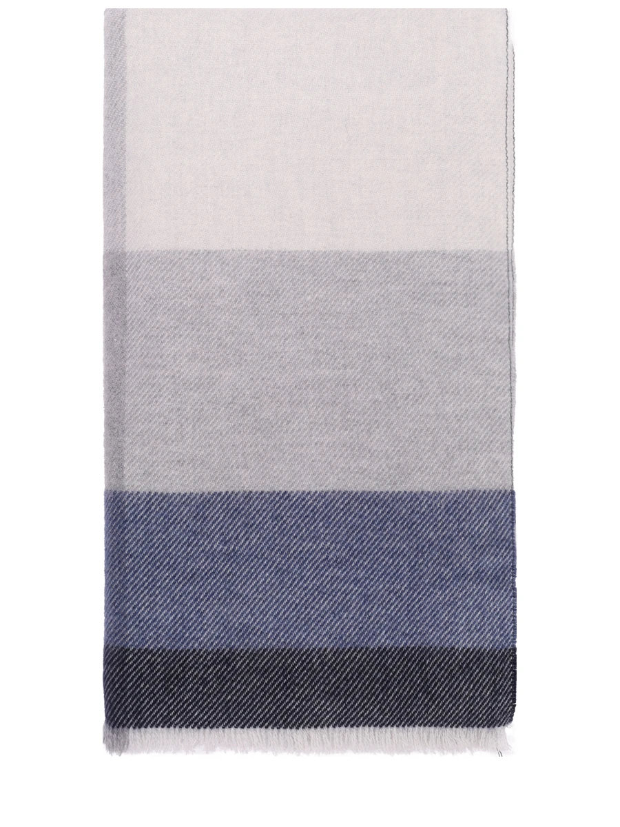 Шарф из шерсти и кашемира BRUNELLO CUCINELLI MSC666AG CD061 Синий 