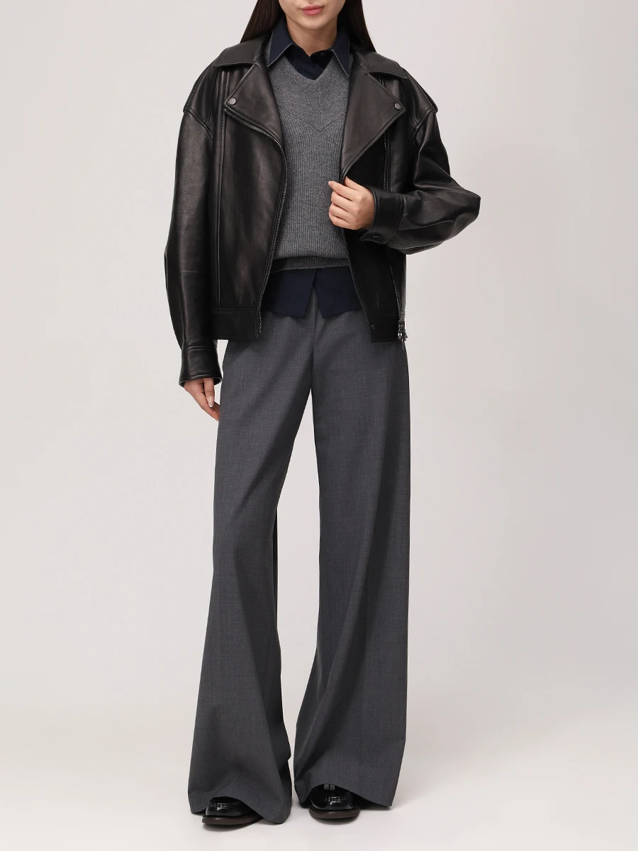 Рубашка хлопковая BRUNELLO CUCINELLI MP091MA616 C7186 Черный  Фото 2