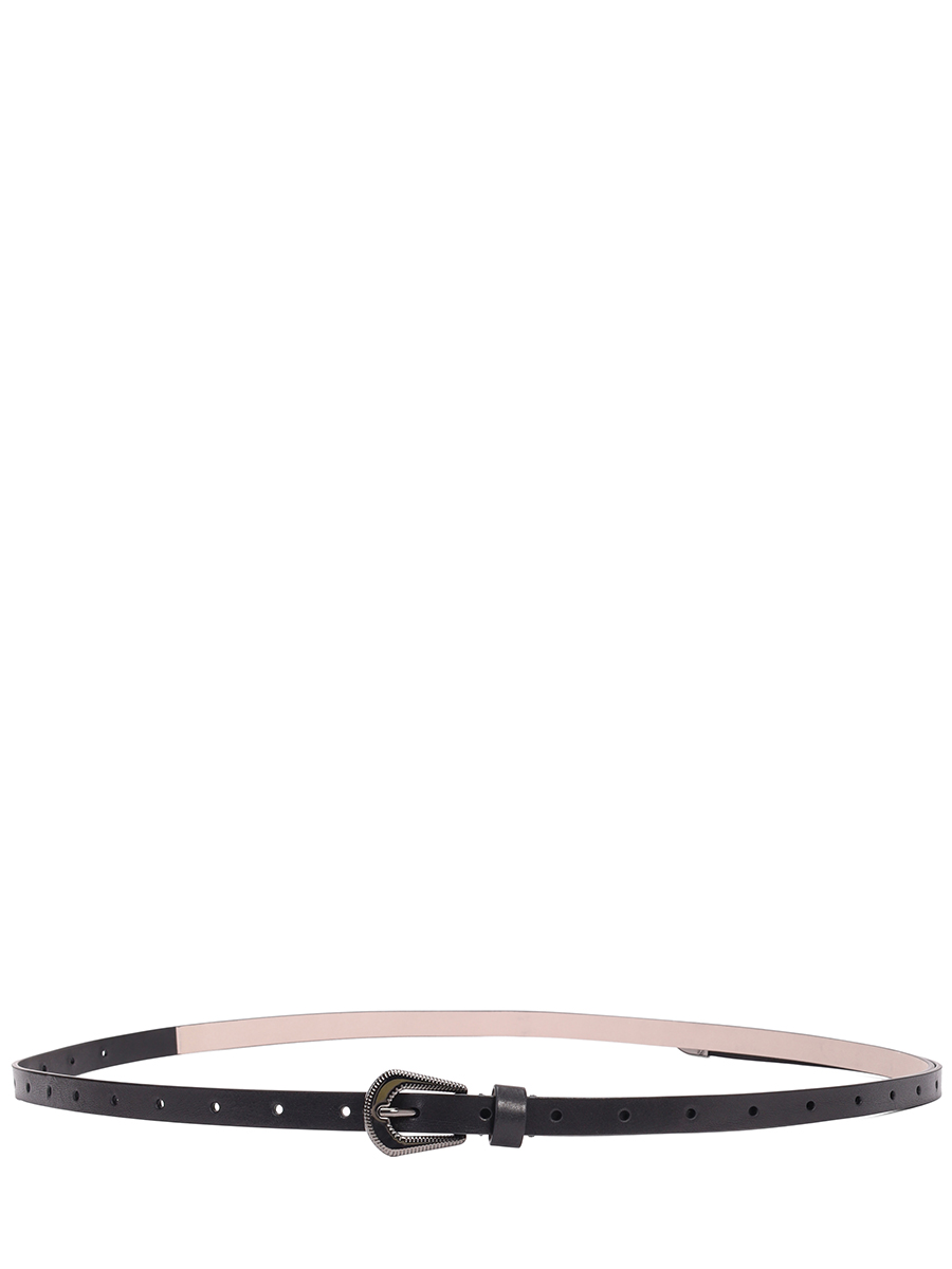 Ремень кожаный BRUNELLO CUCINELLI M0VLXC128P C101 Черный  Фото 2