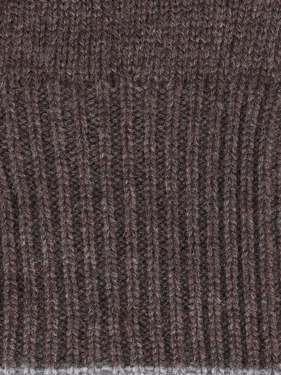 Перчатки кашемировые BRUNELLO CUCINELLI M2293118 CP000 Коричневый  Фото 3