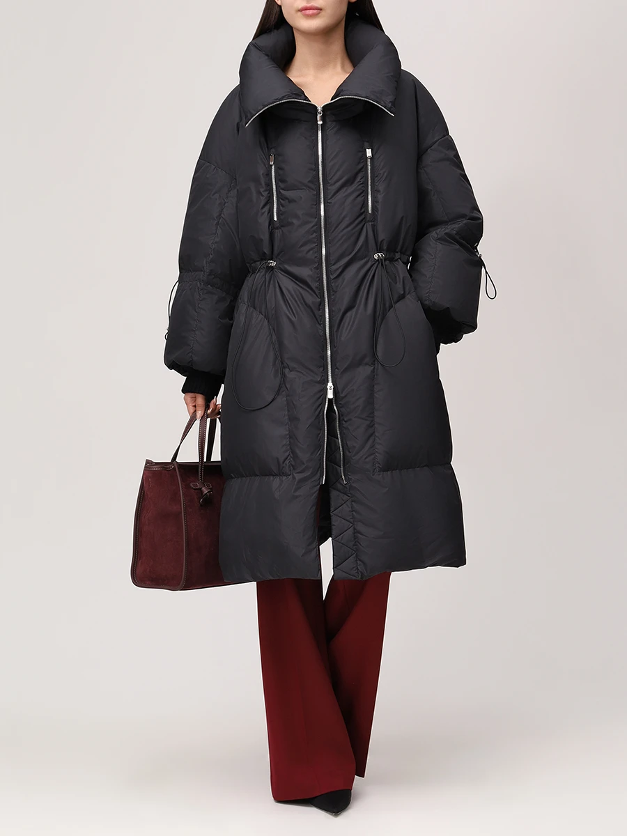 Пуховик стеганый AMMONIT AM.JK01.8000.905 Черный  Фото 2